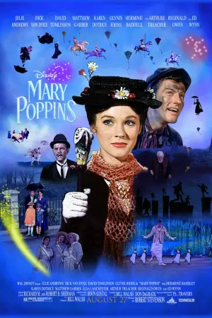 Poster to the movie "Mary Poppins" #628572