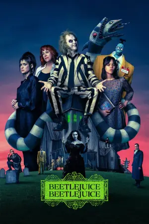 Poster to the movie "Beetlejuice Beetlejuice" #566216