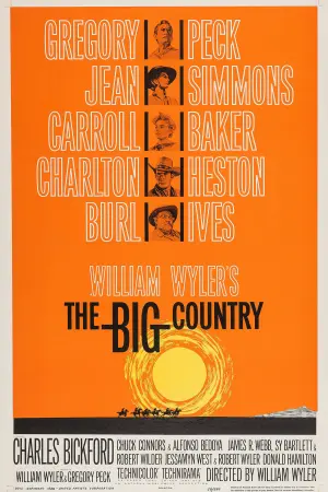 Poster to the movie "The Big Country" #138203