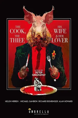 Poster to the movie "The Cook, the Thief, His Wife & Her Lover" #159472