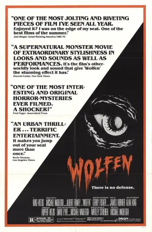 Poster to the movie "Wolfen" #701102