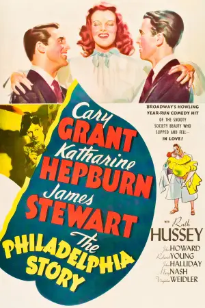 Poster to the movie "The Philadelphia Story" #873377