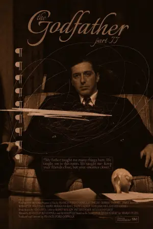 Poster to the movie "The Godfather Part II" #829295