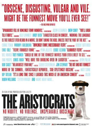 Poster to the movie "The Aristocrats" #432797