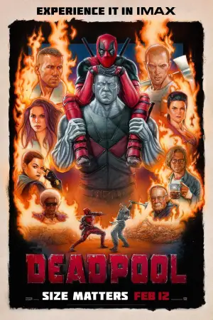 Poster to the movie "Deadpool" #568228