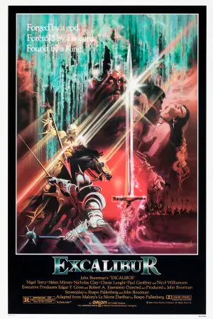 Poster to the movie "Excalibur" #786122