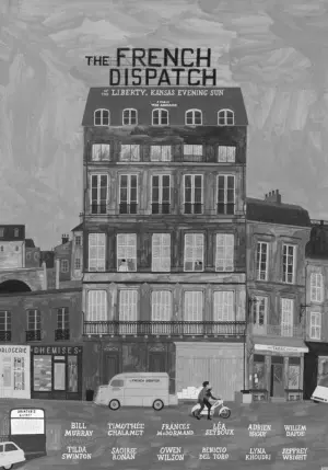 Poster to the movie "The French Dispatch" #444569