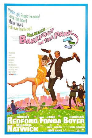 Poster to the movie "Barefoot in the Park" #238717