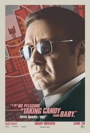 Poster to the movie "Baby Driver" #582639