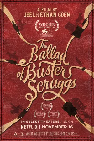 Poster to the movie "The Ballad of Buster Scruggs" #64322