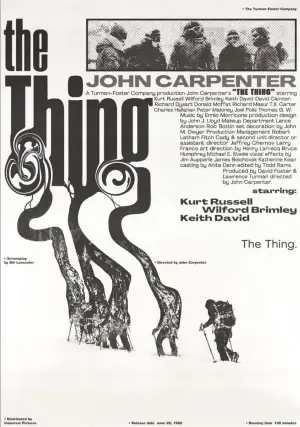 Poster to the movie "The Thing" #600130