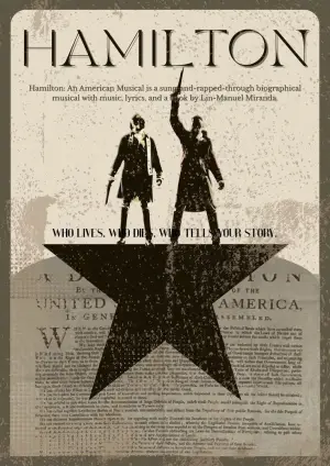 Poster to the movie "Hamilton" #800734