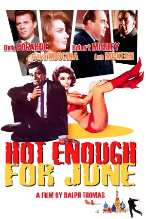 Poster to the movie "Hot Enough for June" #573290