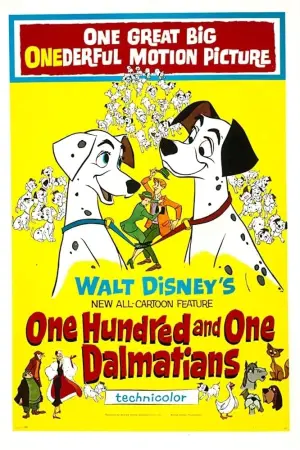 Poster to the movie "One Hundred and One Dalmatians" #30980