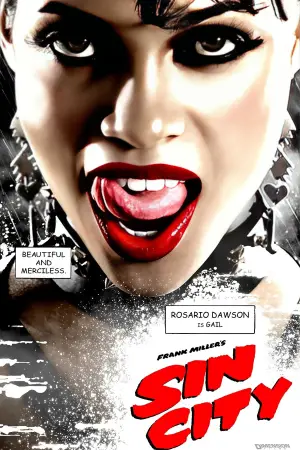 Poster to the movie "Sin City" #630627