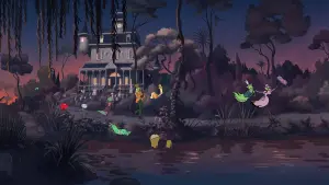 Backdrop to the movie "Little Vampire" #502141