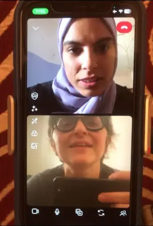 Poster to the movie "Put Your Soul on Your Hand and Walk" #624834