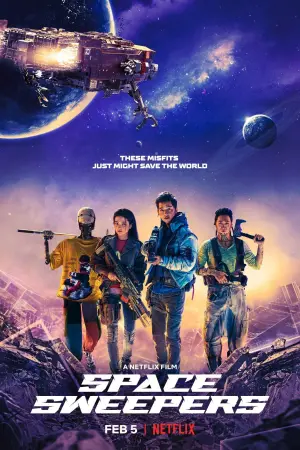 Poster to the movie "Space Sweepers" #109088