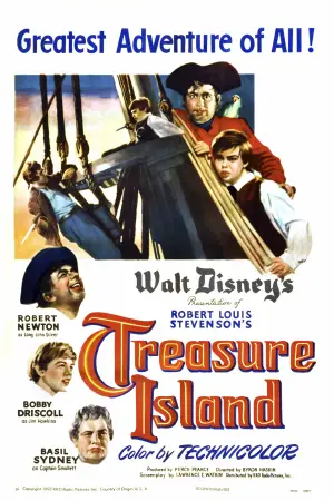 Poster to the movie "Treasure Island" #924381