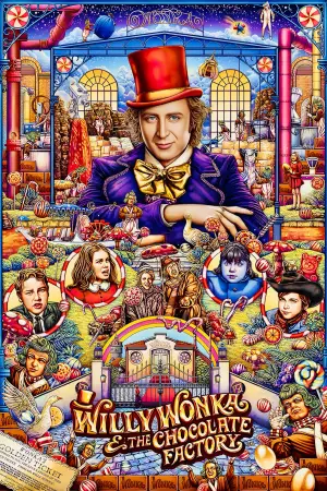 Poster to the movie "Willy Wonka & the Chocolate Factory" #804631