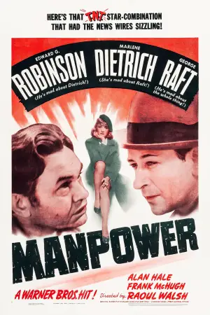 Poster to the movie "Manpower" #653088