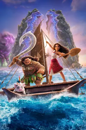 Poster to the movie "Moana 2" #547391