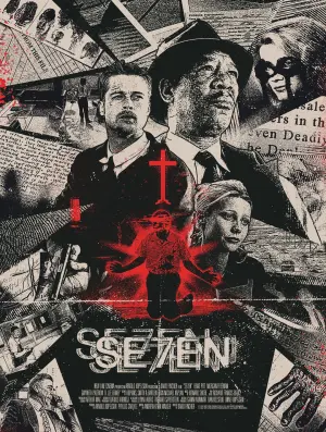 Poster to the movie "Se7en" #174352