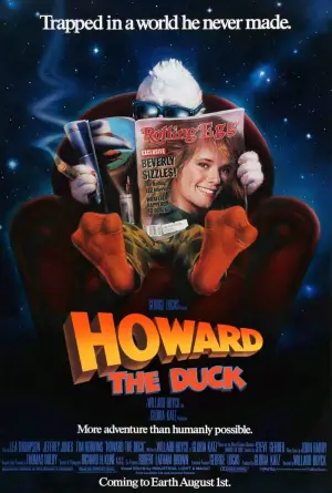 Poster to the movie "Howard the Duck" #790177