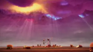 Backdrop to the movie "Cloudy with a Chance of Meatballs" #667437