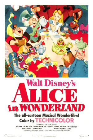 Poster to the movie "Alice in Wonderland" #621288