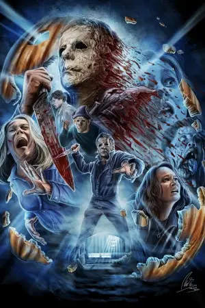 Poster to the movie "Halloween Ends" #699696