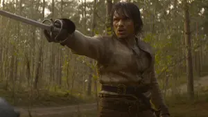 Backdrop to the movie "The Three Musketeers: D