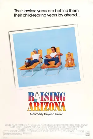 Poster to the movie "Raising Arizona" #124860