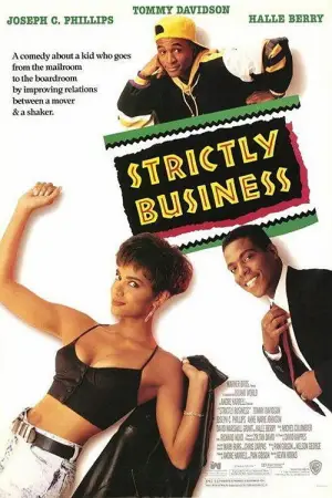 Poster to the movie "Strictly Business" #716907