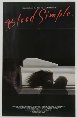 Poster to the movie "Blood Simple" #865952