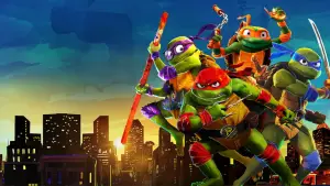 Backdrop to the movie "Teenage Mutant Ninja Turtles: Mutant Mayhem" #622619