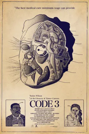 Poster to the movie "Code 3" #551965