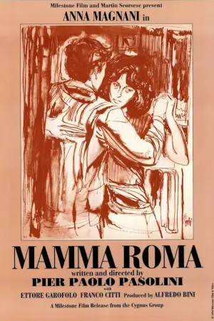 Poster to the movie "Mamma Roma" #752408