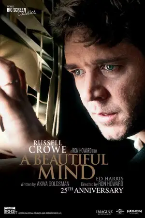 Poster to the movie "A Beautiful Mind" #800978