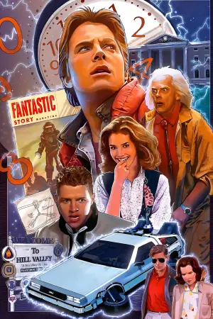 Poster to the movie "Back to the Future Part II" #647376