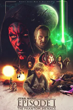 Poster to the movie "Star Wars: Episode I - The Phantom Menace" #618977