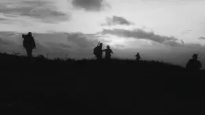 Backdrop to the movie "The Human Condition III: A Soldier