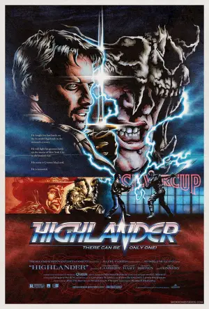 Poster to the movie "Highlander" #803381