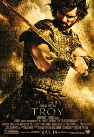 Poster to the movie "Troy" #550312