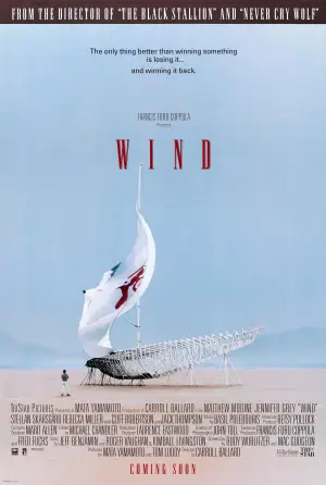 Poster to the movie "Wind" #901915