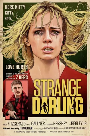 Poster to the movie "Strange Darling" #683599