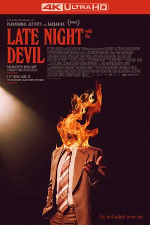 Poster to the movie "Late Night with the Devil" #583397