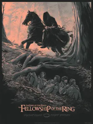 Poster to the movie "The Lord of the Rings: The Fellowship of the Ring" #515753