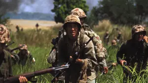 Backdrop to the movie "Beach Red" #667863