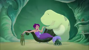 Backdrop to the movie "The Little Mermaid: Ariel